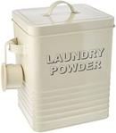 Lesser and Pavey 23 cm Home Sweet Home Laundry Powder Box, Cream