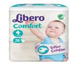 Libero Libero Comfort Size 4 (7-14 kg) 26 pcs.