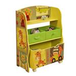 Liberty House Toys Safari Storage Shelf with Toy Box, Green