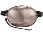 Liebeskind Embossed metallic Goat/Indian Sheep BeltBag Warm silver