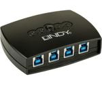 Lindy 4 Port USB 3.0 Switch (43144)
