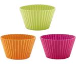 Lékué Big Muffin Cups, Multicolor, 6 Piece