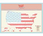 Luckies Scratch Map ® USA