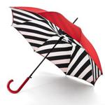 Lulu Guinness by Fulton Ladies Bloomsbury-2 Designer Umbrella Diagonal Stripe