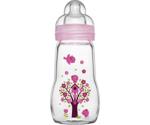 MAM Feel Good Glass Baby Bottle 260ml