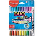 Maped Duo Color Peps Washable Felt Tip Markers