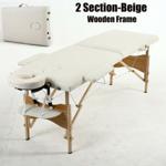 Massage Table Bed Therapy Beauty 2 / 3 Way Adjustable Couch Salon Spa Portable
