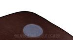 massage table couch cover WITH face hole in CHOCOLATE