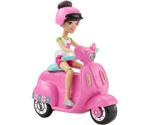 Mattel Barbie On The Go - Pink Scooter and Doll