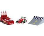 Mattel Disney Cars 2 Action Agents - Francesco Bernoulli & Lightening McQueen