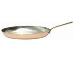 Mauviel M'héritage Copper & Stainless Steel Oval Frying Pan bronze handle 11.8 x 8 in (6525.30)