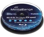 MediaRange BD-R 50Gb DL 6x 10 Cakebox