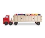 Melissa & Doug Big Rig Building Truck Wooden Play Set