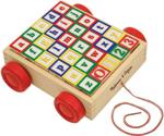 Melissa & Doug Classic ABC Block Cart