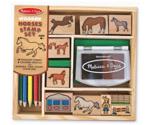 Melissa & Doug Horses Stamp Set