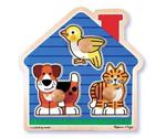 Melissa & Doug House Pets Knob Puzzle