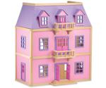 Melissa & Doug Multi-Level Solid Wood Dollhouse