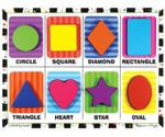 Melissa & Doug Shapes Chunky Puzzle