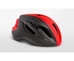 MET Strale helmet black/red panel