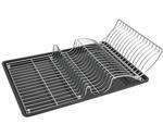 Metaltex Wingtex Dish Rack with Drip Tray Silver