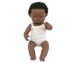 Miniland Baby Doll African Boy