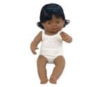 Miniland Baby Doll Hispanic Girl