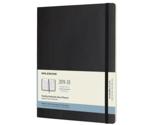 Moleskine 12 Months Monthly Note Calendar 2019/2020 Soft Cover X-Large Black