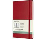 Moleskine 12 Months Weekly Note Calendar Hard Cover Large 2020 Horizontal