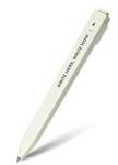 Moleskine Ballpoint Pen, Go, Message, Ivory, 1.0 - Tagged Version (ECRITURE)