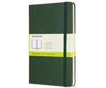 Moleskine Classic Notebook Hardcover A5 Blank 240 pages myrte green