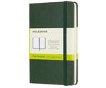 Moleskine Classic Notebook Hardcover Blank 192 pages myrte green