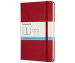 Moleskine Classic Notebook Hardcover Medium Dotted 208 pages scarlet