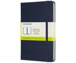 Moleskine Classic Notebook Hardcover MediumBlank 208 pages saphir blue