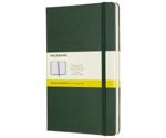 Moleskine Classic Notebook Hardcover Squared 240 pages myrte green