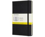 Moleskine Classic Notebook Medium Hardcover Squared 208 pages black