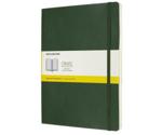 Moleskine Classic Notebook Softcover Squared 240 pages myrte green