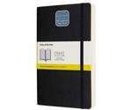 Moleskine Classic Notebook Softcover Squared 400 pages black