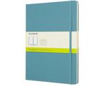 Moleskine Extra Large Soft Cover Plain Notebook Blue