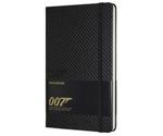 Moleskine James Bond Large Notebook Hardcover Lined Carbonoptik