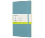 Moleskine Large Soft Cover Plain Notebook Blue