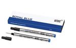 Montblanc Rollerball LeGrand Refills (F) Royal Blue 124502 - Refill Cartridge Exclusively for the Meisterstück LeGrand Rollerball Pen - 2 x Blue Pen Refills