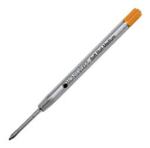 Monteverde Medium Ballpoint Soft Roll Refill for Parker Pens - Orange (Pack of 2)