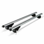 MWay Eagle XL Aluminium Aero Roof Bars 1.35M For Raised Roof Rails