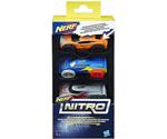 Nerf Nitro Foam Cars 3 Pack