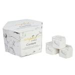 Neviti - Scripted Marble - Tissue Paper Confetti, Box of 21