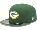 New Era Green Bay Packers Authentic Performance On-Field 59FIFTY green