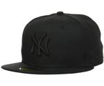 New Era New York Yankees MLB Team Black on Black 59FIFTY