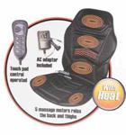 NEW HEATED BACK SEAT MASSAGE CUSHION CHAIR MASSAGE OFFICE HOME RELAX STRESS ETC