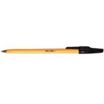 niceday Yellow Ballpoint Pen Black Fine - Box of 50