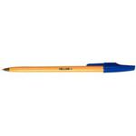 niceday Yellow Ballpoint Pen Blue Fine - Box of 50